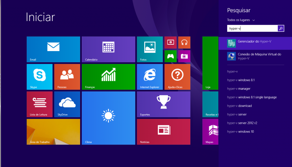 Gerenciando suas máquinas virtuais com Hyper-V Cliente